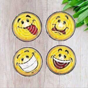 Round Smile Face Pill Puzzles 120 Count